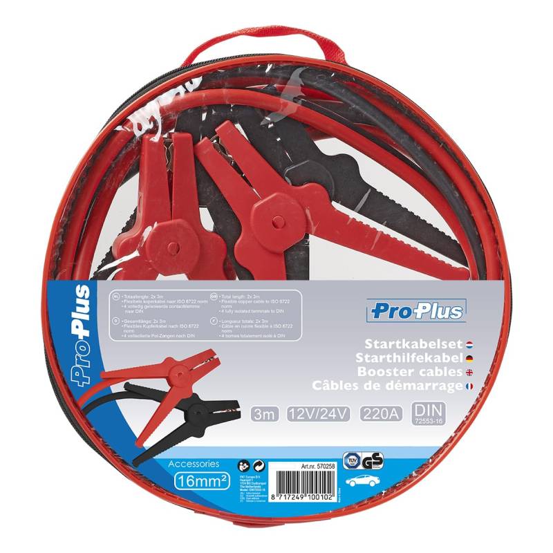 ProPlus 570258 Booster Kabel, 16 mm von ProPlus