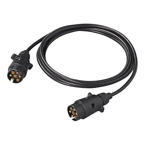 ProPlus Verlängerungskabel 3M mit 2X Stecker 7-polig PVC von ProPlus