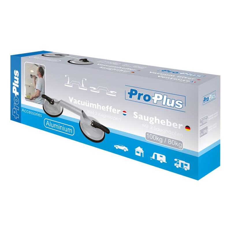 ProPlus Saugheber Aluminium mit 2 Saugnäpfen von ProPlus