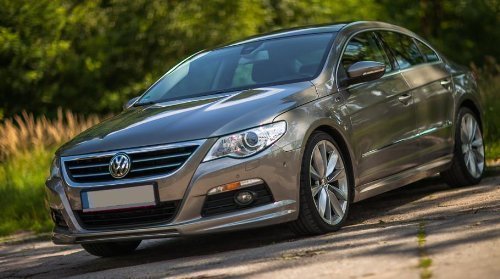 0 Passat CC Frontspoiler Spoilerlippe R Line Spoiler von ProTuning