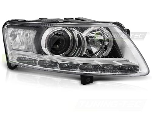 DRL Xenon-Scheinwerfer, rechte Seite, TYC, passend für Audi A6 C6 09–11 von ProTuning