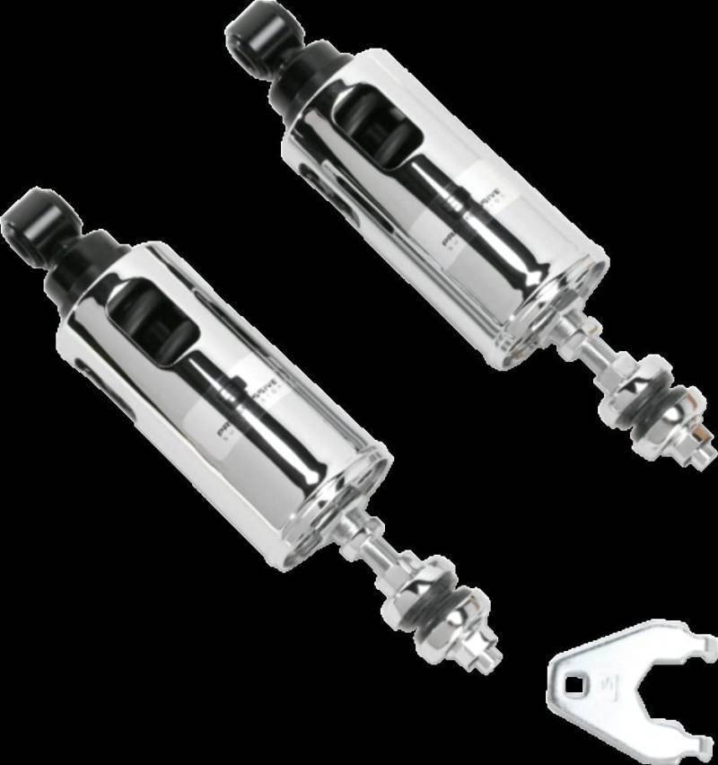 Progressive Suspension 422-4037C Chrome Adjustable Rear Suspension Shock by Progressive Suspension von Progressive Suspension