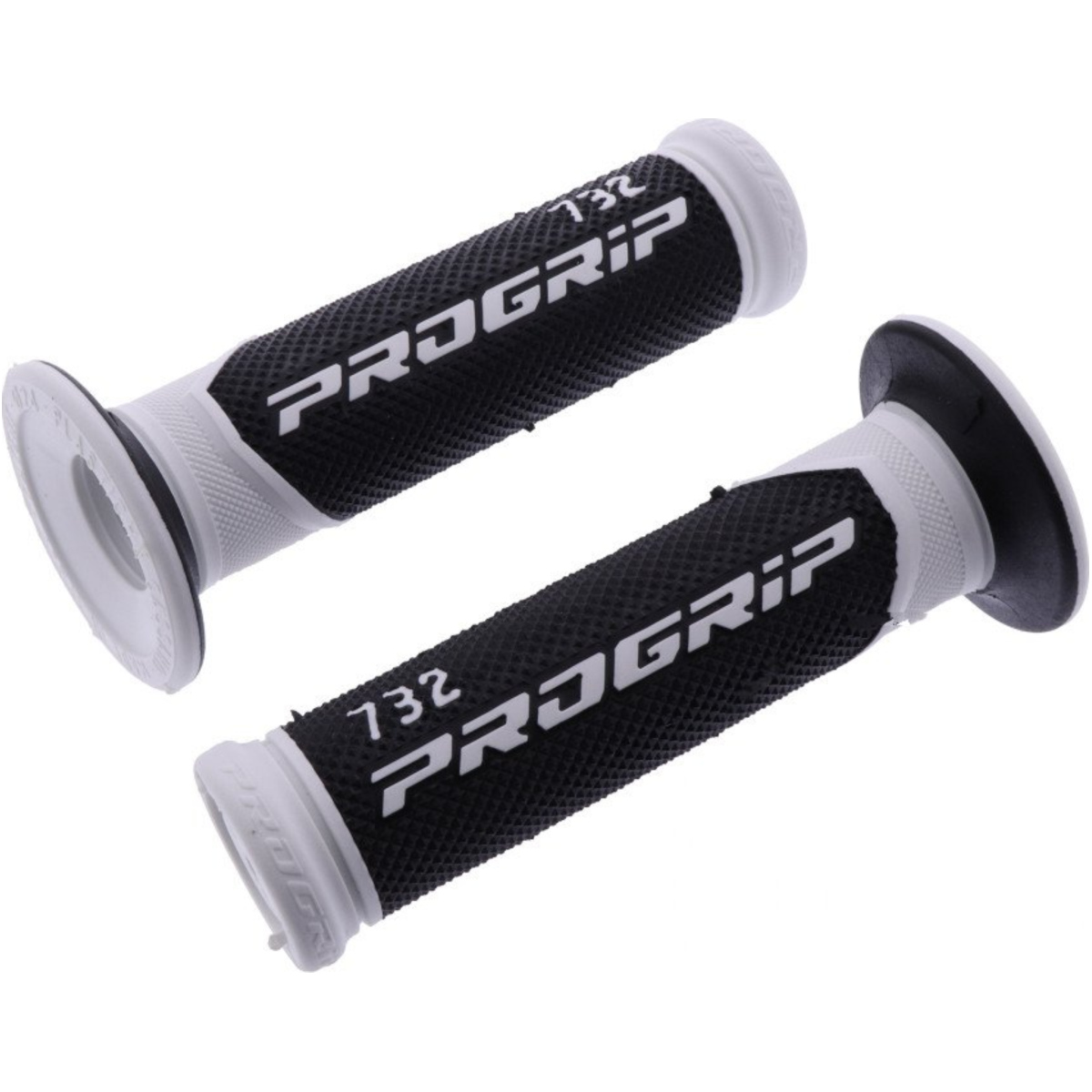 Griffgummi schwarz/weiß pa073200bi02 von Progrip