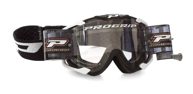 Progrip 3400 Goggle Menace XL Roll Off (Erwachsene, Schwarz) von Progrip