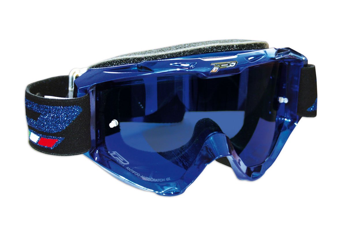 Progrip Herren Motocross Brille Edge, Blau, Größe einheitlich von Progrip