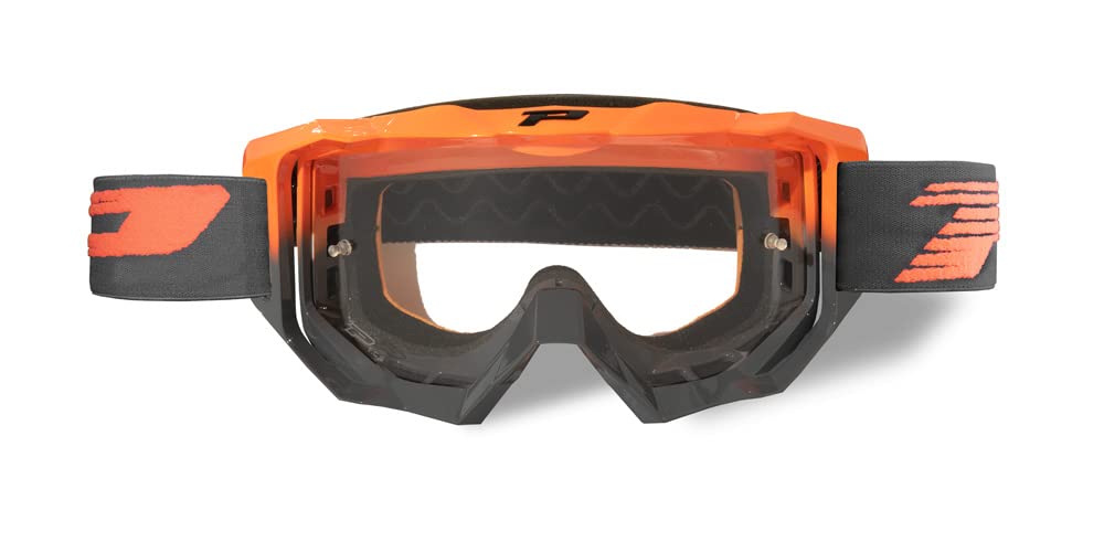 Progrip Herren Motocross Helm, Orange Paint, Größe XS von Progrip