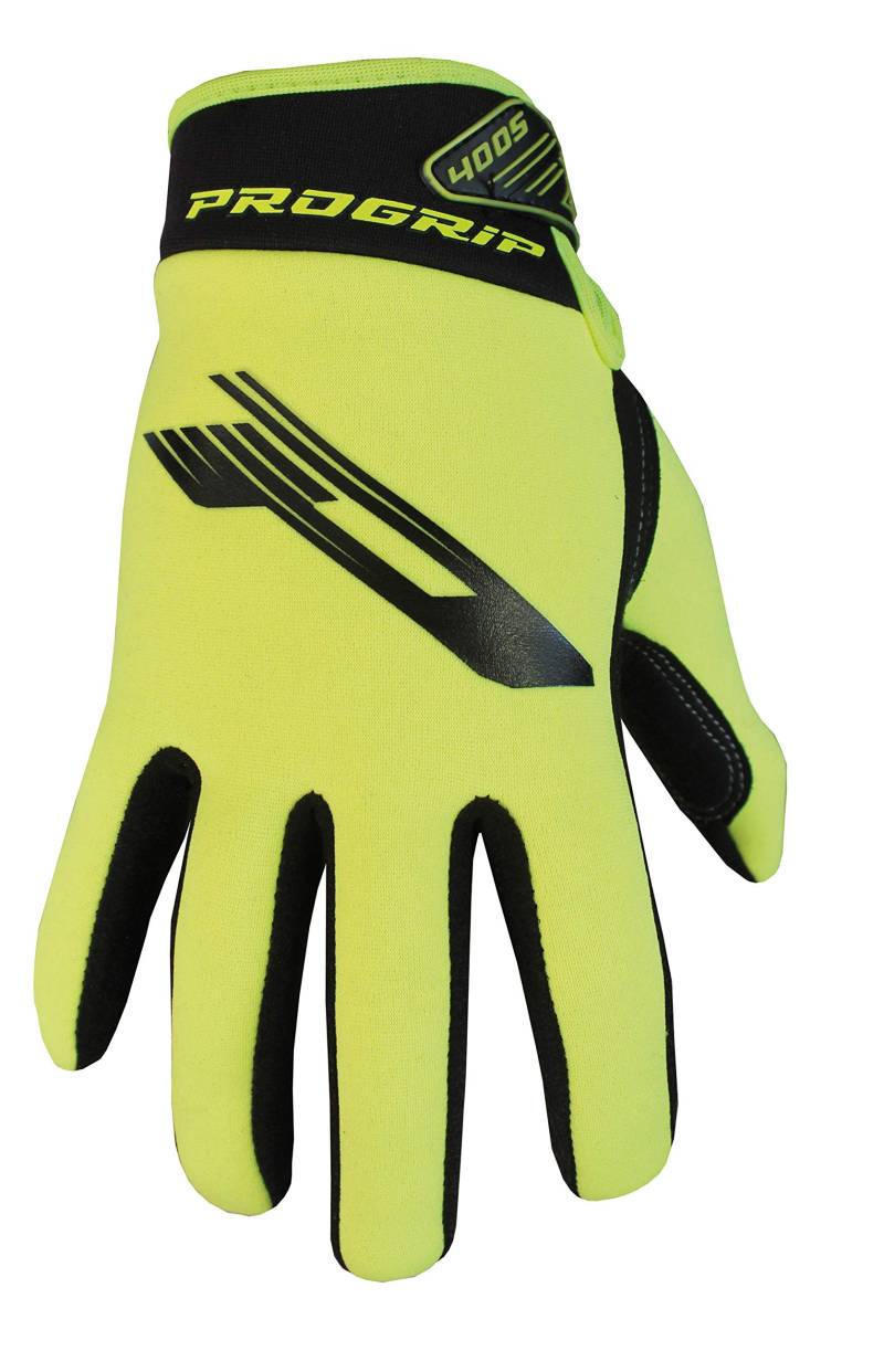 Progrip Neophrene Gloves, Erwachsene (S, Neon Gelb) von Progrip