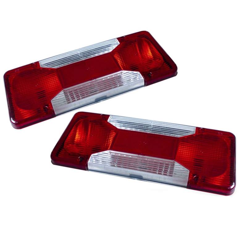 Promo Link 2x Lichtscheibe Rücklichtglas Heckleuchte Ducato Boxer Daily L+R Ersatzglas für Rückleuchte von Promo Link