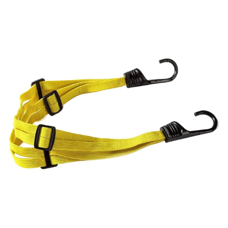 Proypiax Motorrad -Helm -Bungee -Kabel, Motorradbiegegurte,Verdickte elastische Schneemobilhelmkabelmotorradgurte - Outdoor -Abenteuerzubehör, Bungee -Kabelbindung mit 2 Haken von Proypiax