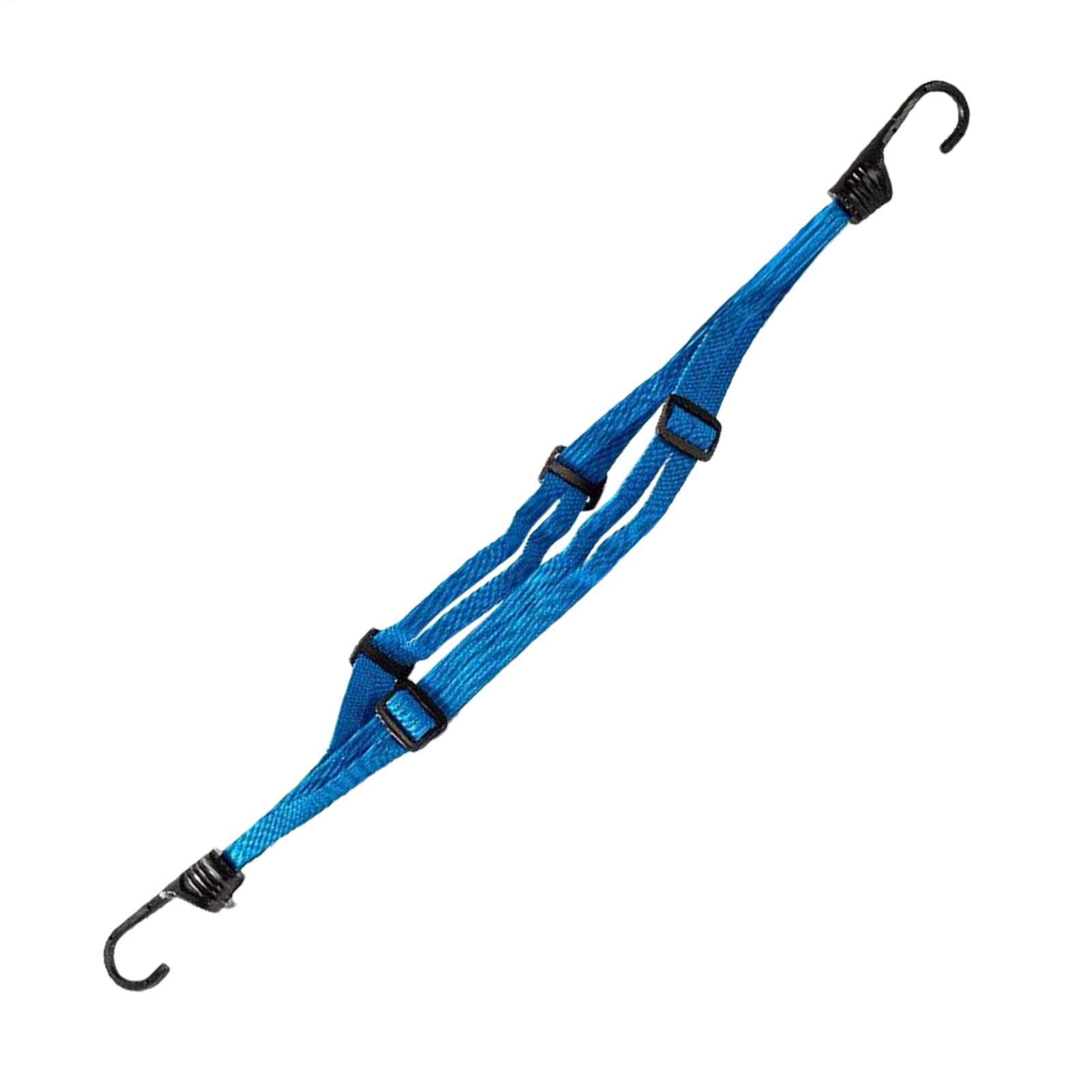 Proypiax Motorradhelmgurt, Motorradhelmseil, Helmseil hoch elastisches Gepäckbindungskabel, Outdoor -Abenteuerzubehör, Bungee -Kabelbindung mit 2 Haken von Proypiax