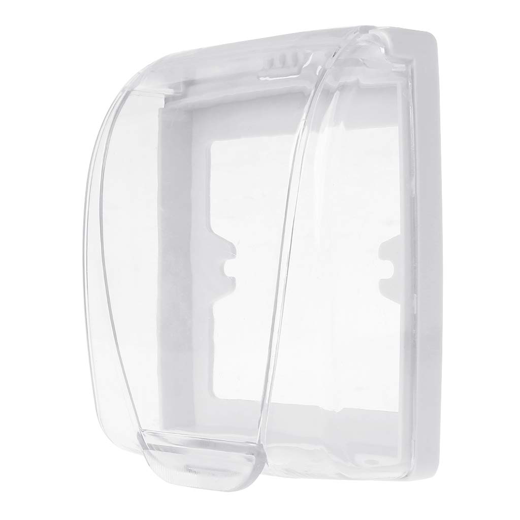 Home Wandsteckdose Schutzbox Steckdose Transparent Steckdose Badezimmer von Psdndeww