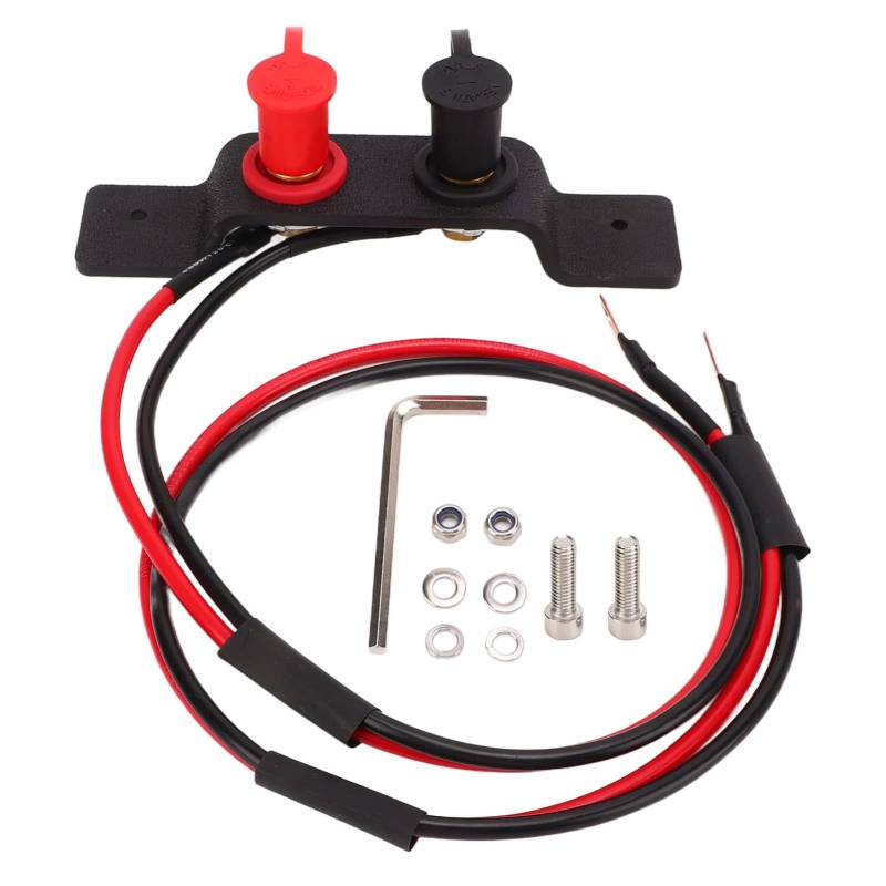 Batterie-Starthilfe-Pfosten-Set, robustes Batterie-Umsetz-Set, 1,2 m lange Batterie-Ladepfosten, Ersatz-Batterie-Überbrückungsklemmen, Umsetz-Set für Can Am von Psytfei