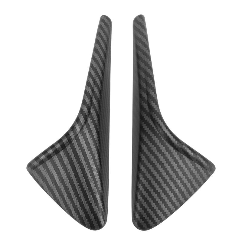 Blinker-Seitenkamera-Schutzabdeckung, 1 Paar Seitenkamera-Blinkerabdeckungen, Impact-Look, Blinker-Seitenkamera-Abdeckung für Fahrzeuge (Matte Carbon Fiber Pattern) von Psytfei