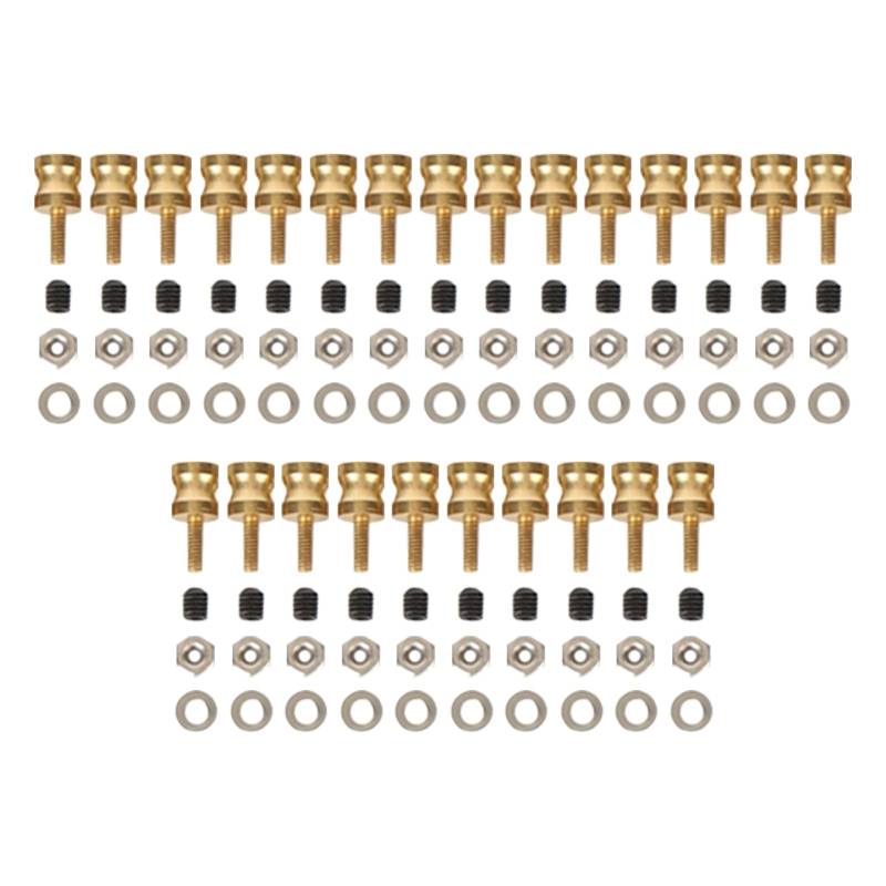 Gestängegestänge Stopper Schnellversteller RC Modell Schubstangenverbinder Gestängegestänge Stopper mit Schrauben Muttern Dichtungen für Modellboote Flugzeuge Hubschrauber(2mm) von Psytfei