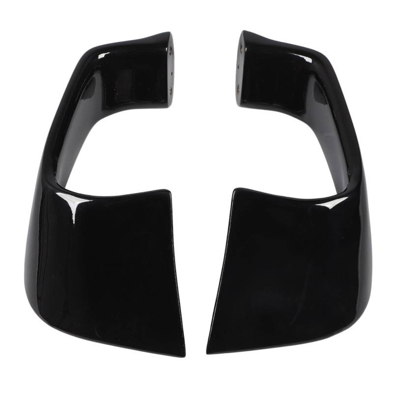 Motorrad-Winglet, 2 Stück, Fester Flügelspoiler, aerodynamisches Motorrad-Winglet-Verkleidungsflügel-Set, Seitenflügel-Dekoration für YZF R1 R6 (Schwarz) von Psytfei