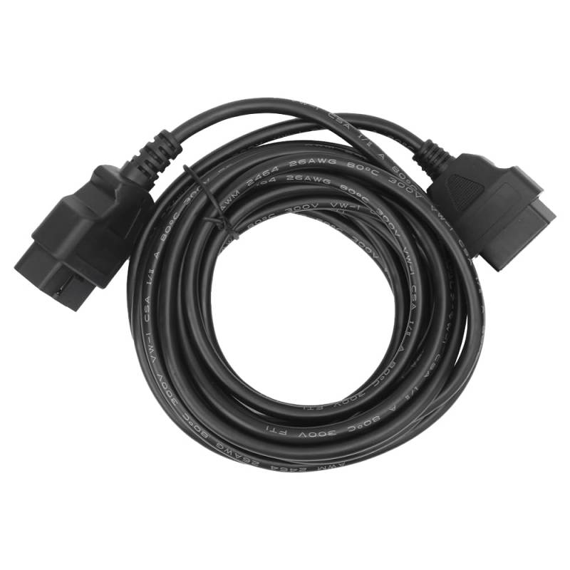 Auto OBD2 Diagnosekabel 5m 6.4ft 16Pin auf 16Pin Diagnoseadapter Verlängerungskabel OBDII Diagnose Adapter Stecker für Launch X431 PRO/ PRO3 von Psytfei