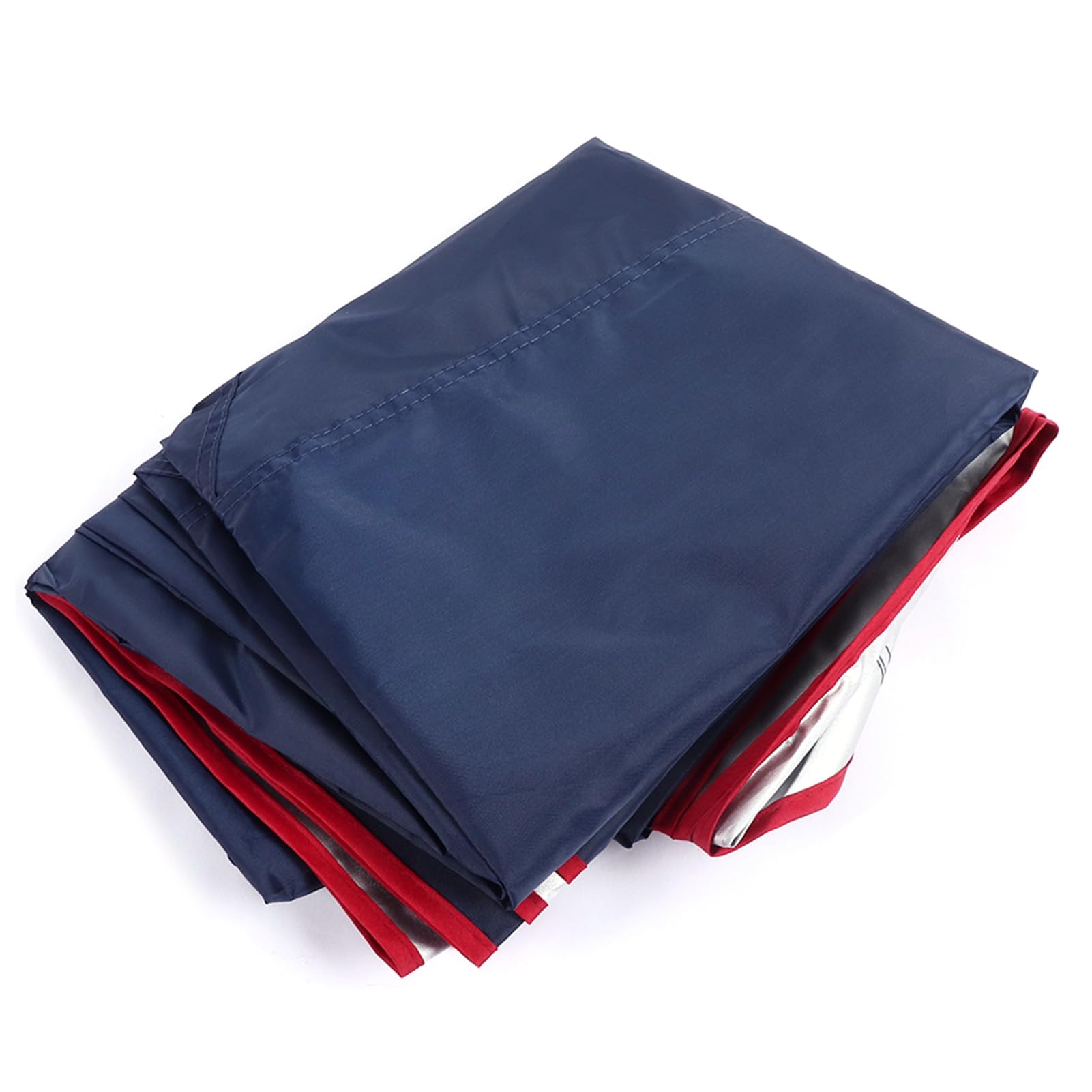 Psytfei Autodachabdeckung, tragbare gefaltete Karosserieabdeckung, Oxford-Stoff für den Außenbereich, UV-beständig, Sonnenschutz, Schutzabdeckung, 8,7 x 2,60 x 1,8 m (Dark Blue) von Psytfei