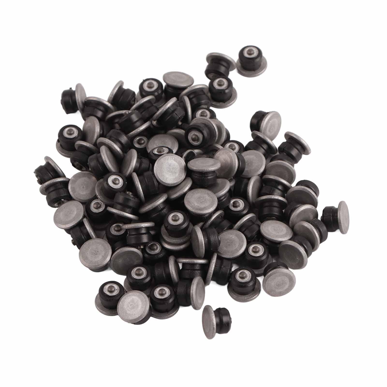 Psytfei Reifen Spikes Schraube 100 Stück Reifen Spikes Silber Anti-Rutsch-Rad Reifen Spikes Hartmetall Schnee Reifen Spikes Einschraubbare Reifen Spikes für LKW von Psytfei