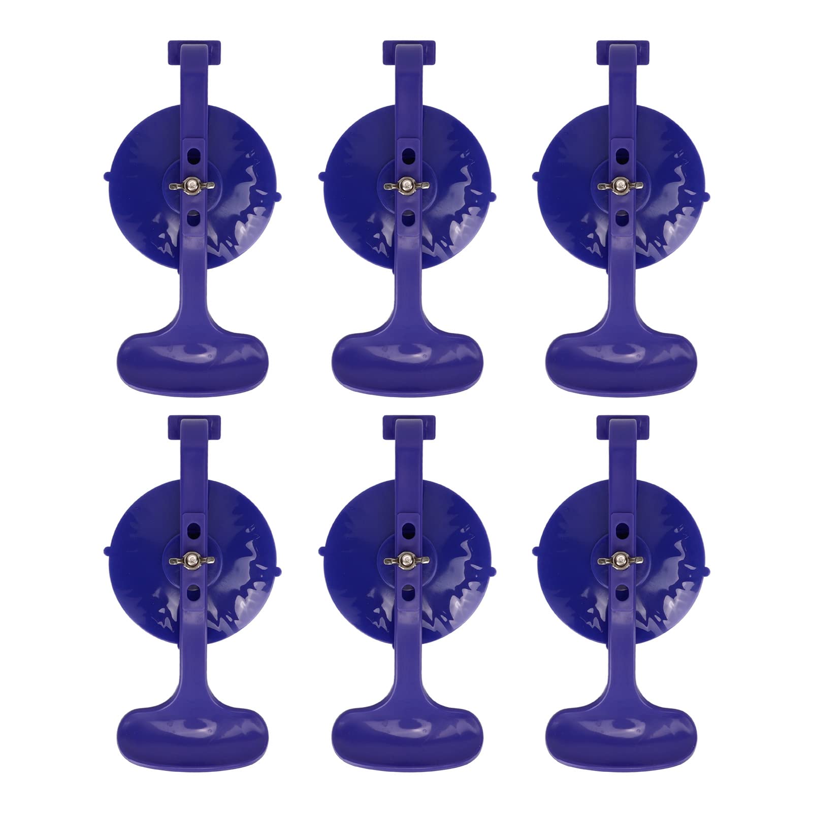 Psytfei Saugklemme, 6 Stück, Saugnapfklemmen, starker Saugnapf, Klasse Klemmen-Set, Saug-N-Klemme für Auto, Haushalt, Windschutzscheiben-Oberseite, Reparatur, Kleben von Psytfei