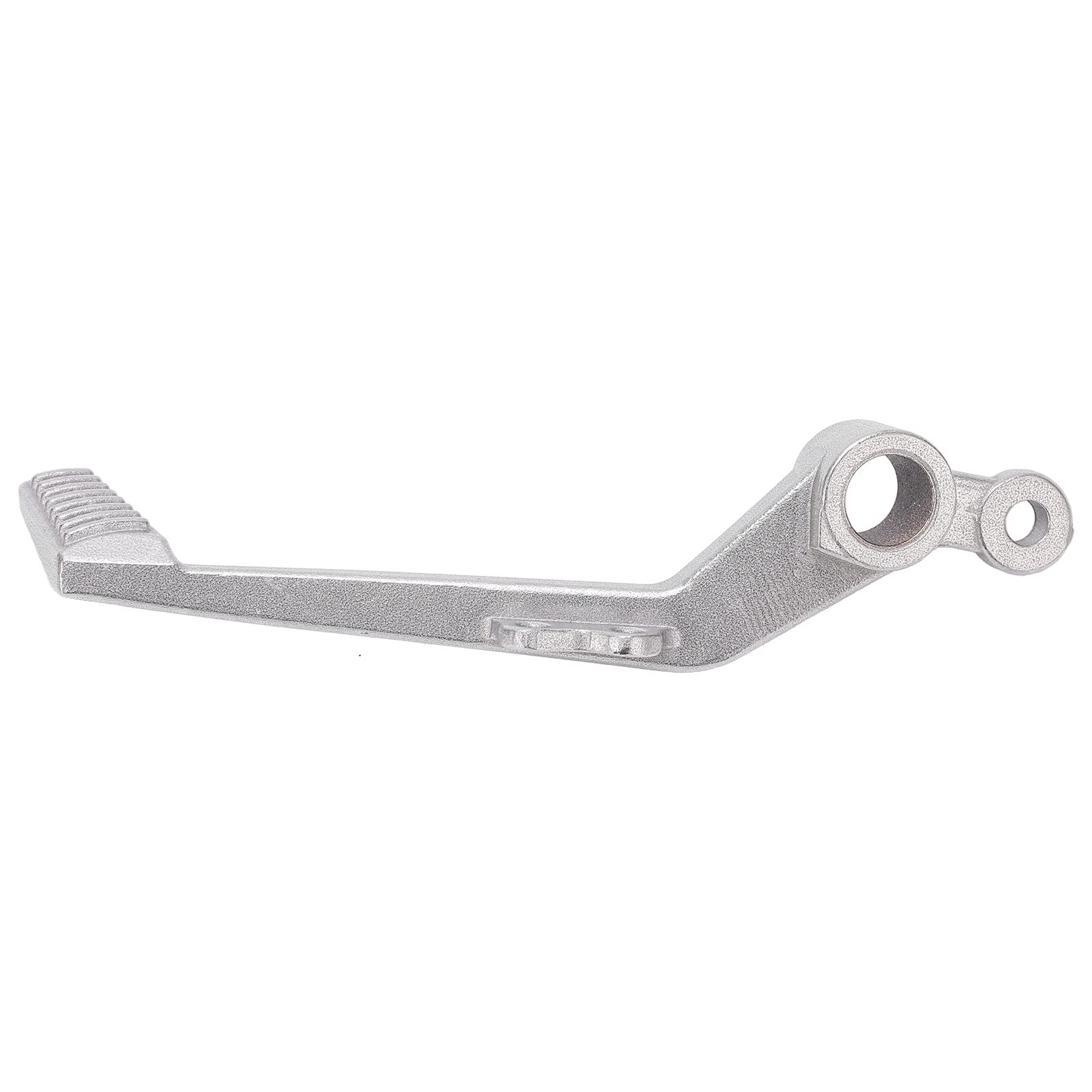 Silber Motorrad Hinterradbremspedal Fußhebel CNC Aluminium Bremsschaltpedal Ersatz für CBR 600 RR 2007-2012 von Psytfei