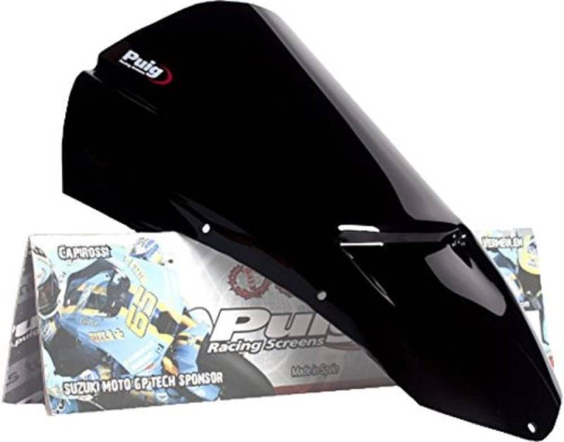 Puig 4110N Kuppel Racing Aprilia Tuono 1000r 06-10, Schwarz von Puig