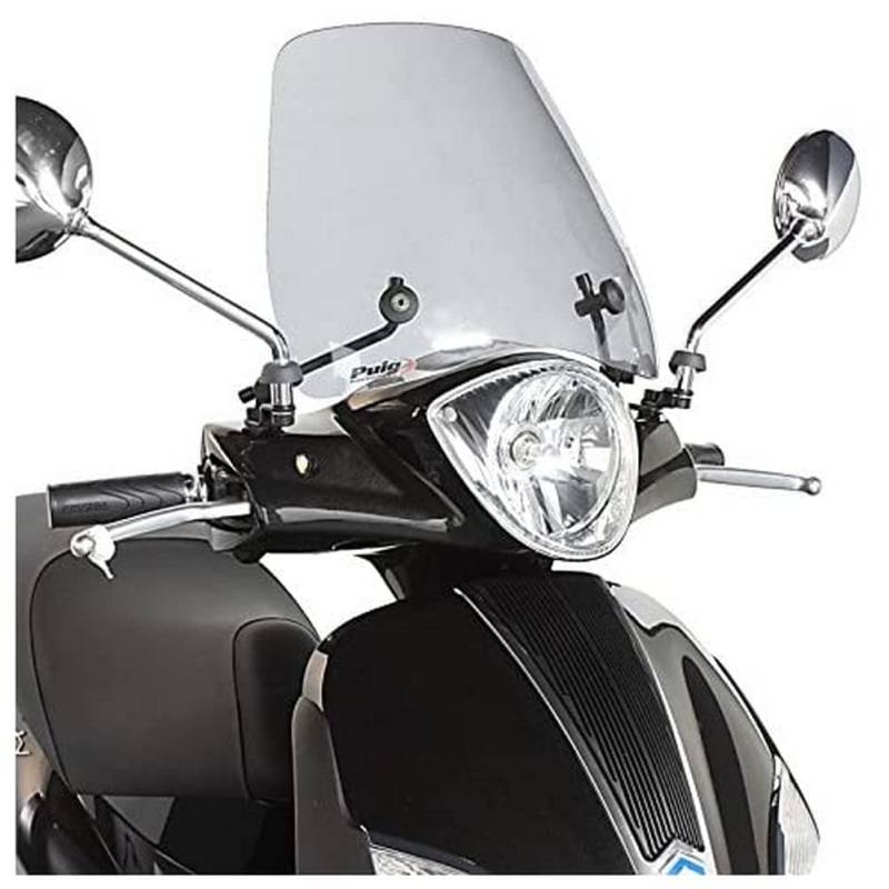 Puig 5673H Windschutzscheibe modell Traffic Honda PS125/150i 07 -11 Transparent / Rauchgrau von Puig