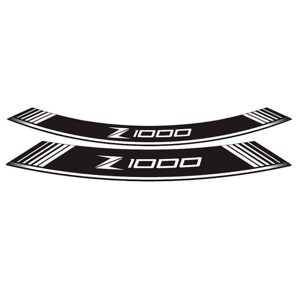 Puig – 7590b: Set 8 in Streifen Bogen – > Z1000 weiß Kawasaki Z1000 (03 – 15) von Puig