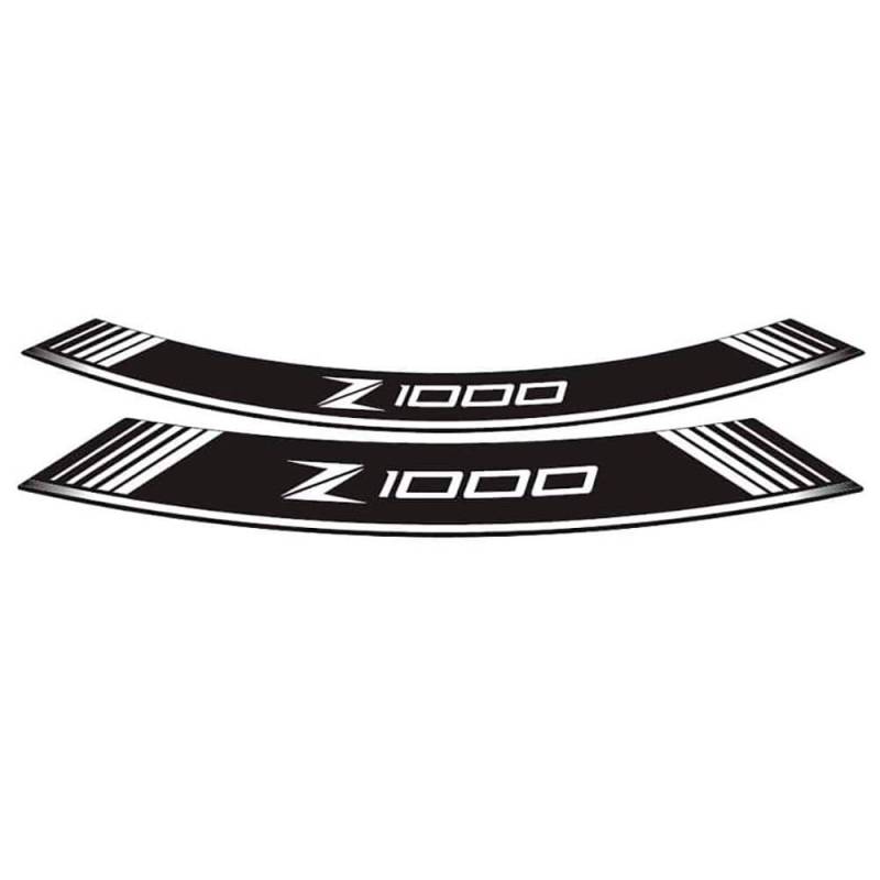 Puig – 7590b: Set 8 in Streifen Bogen – > Z1000 weiß Kawasaki Z1000 (03 – 15) von Puig