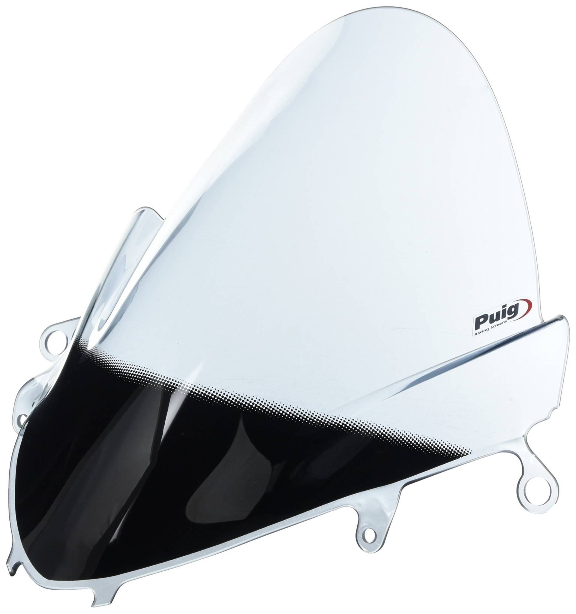 Puig 7615h Visier für Aprilia Tuono V4, 38,1 cm-43,2 cm, Rauch von Puig