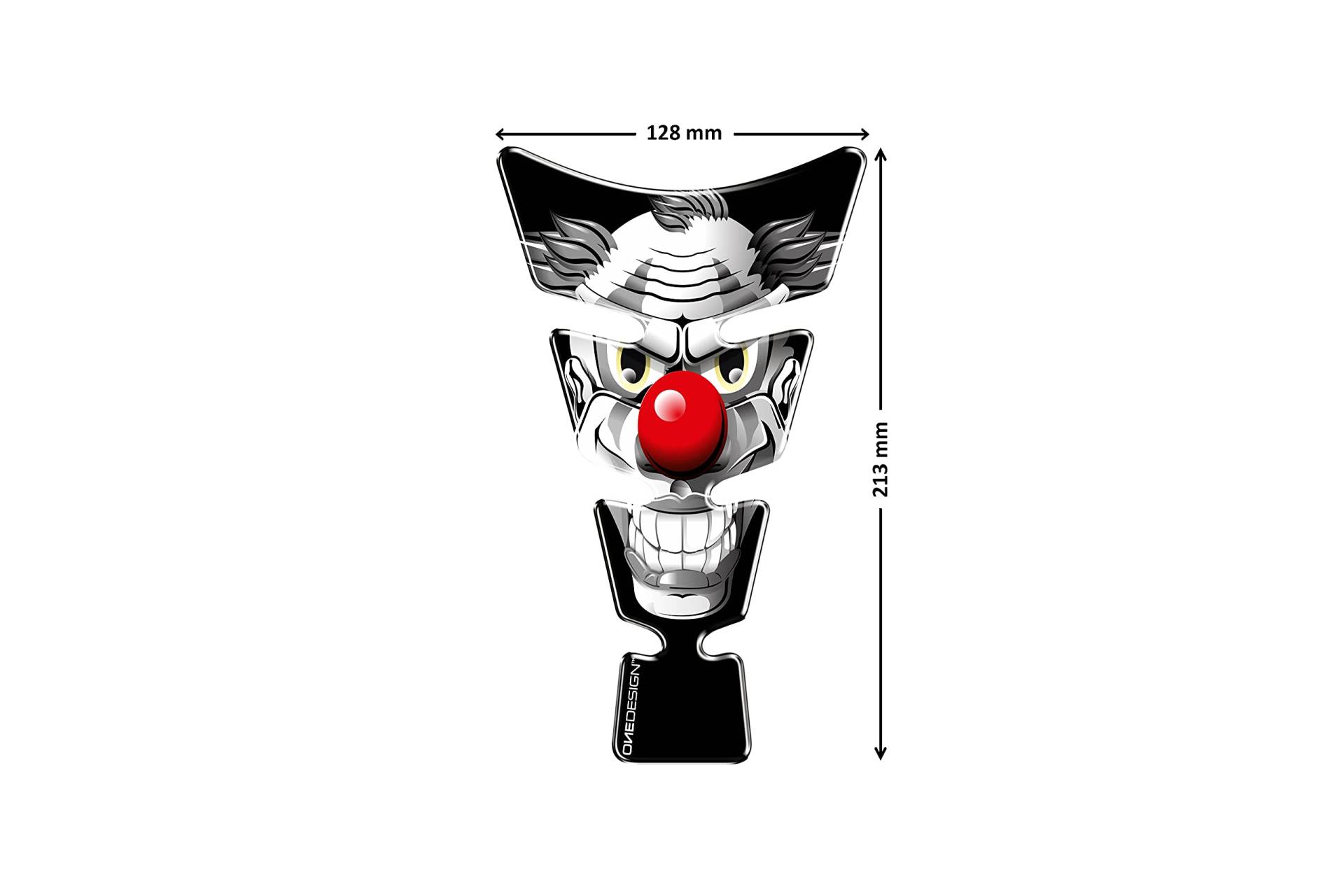 Puig 9305U Tankprotektor Modell Clown Grau von Puig