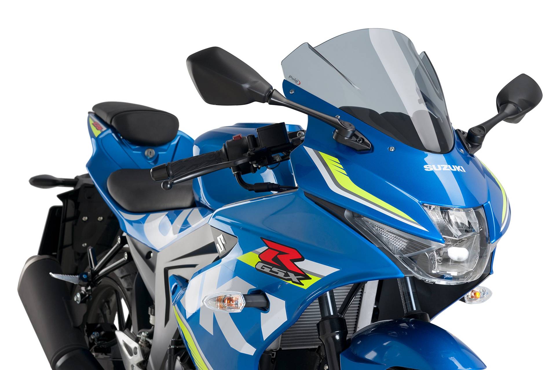 Puig 9721H Racing Scheibe, Suzuki GSX-R125 17'-18', Geräuchert von Puig