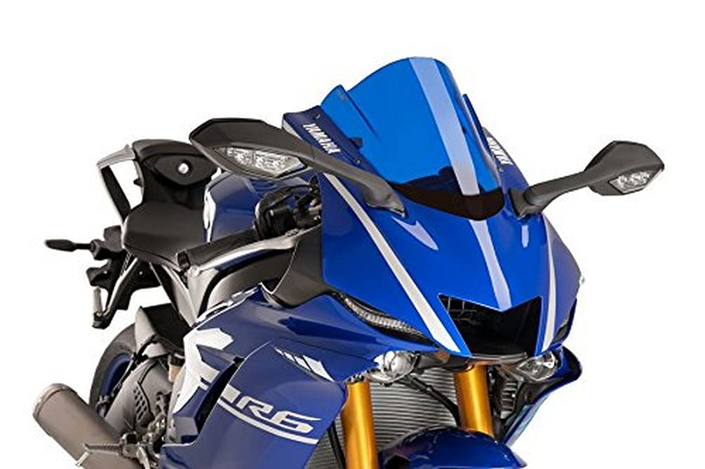 Puig 9723A Racing Scheibe, Yamaha YZF-R6 17'-18', Blau von Puig