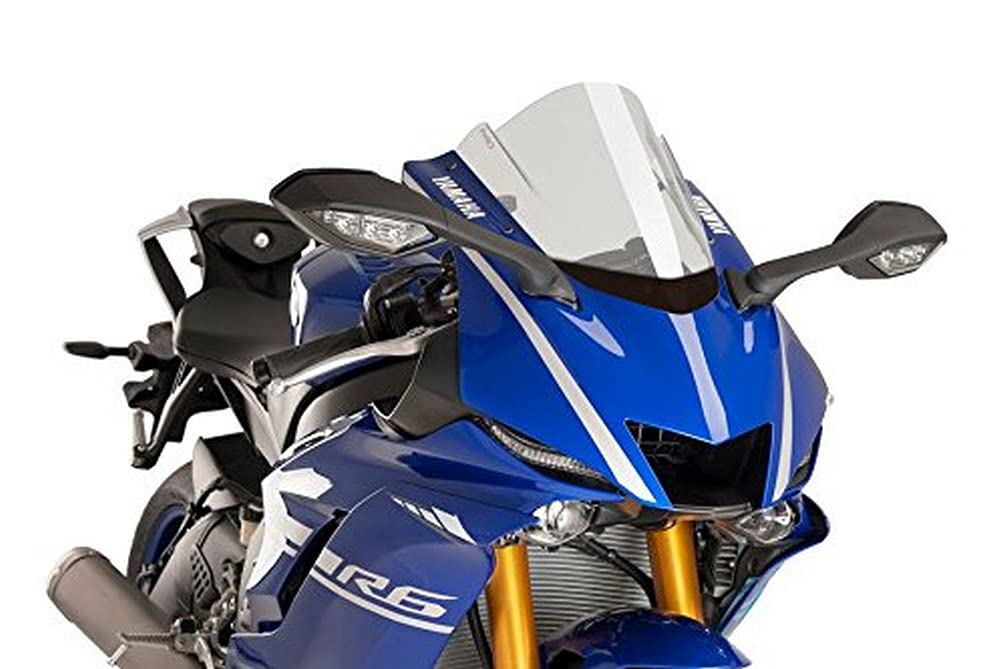 Puig 9723W Racing Scheibe, Yamaha YZF-R6 17'-18', Transparent von Puig