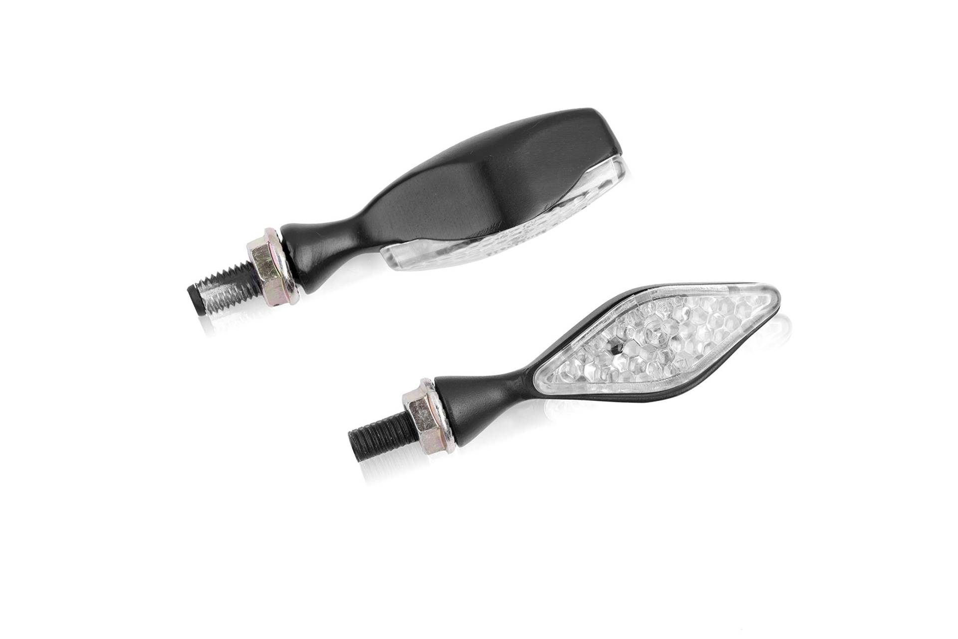 Puig 9944N Sparkly Genehmigt Blinkerset Schwarz von Puig