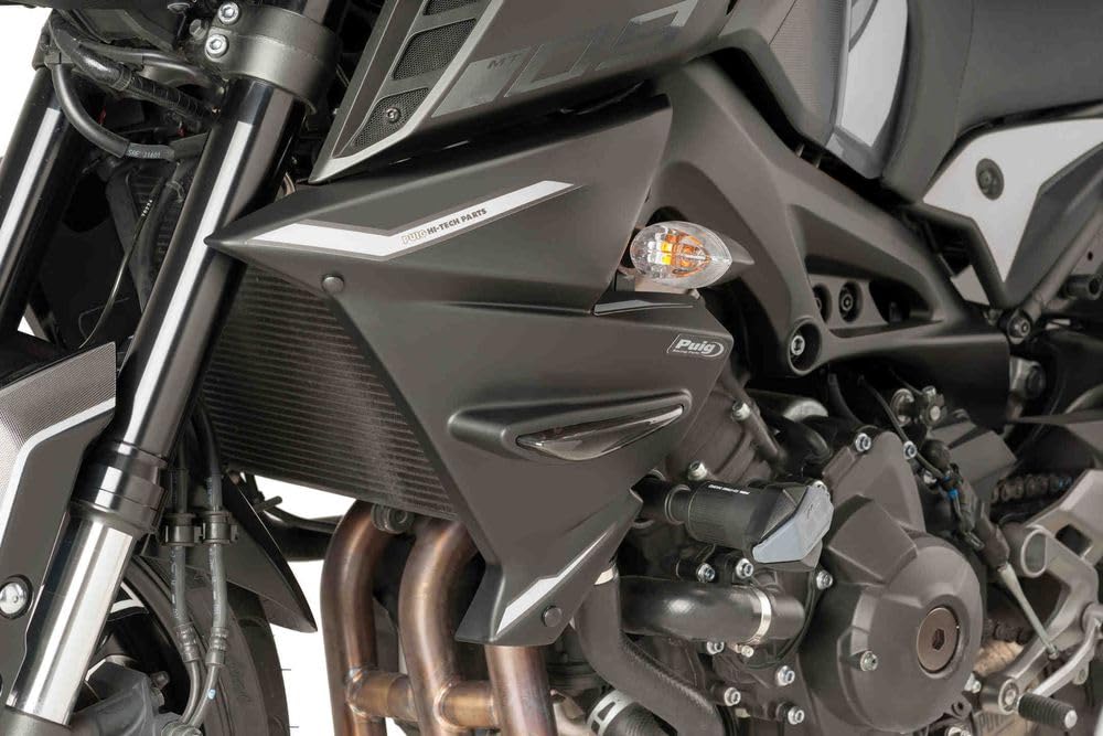 Puig Kühlerdeckel 9378J für Yamaha MT-09 17'-19', MT-09 SP 18'-19' von Puig