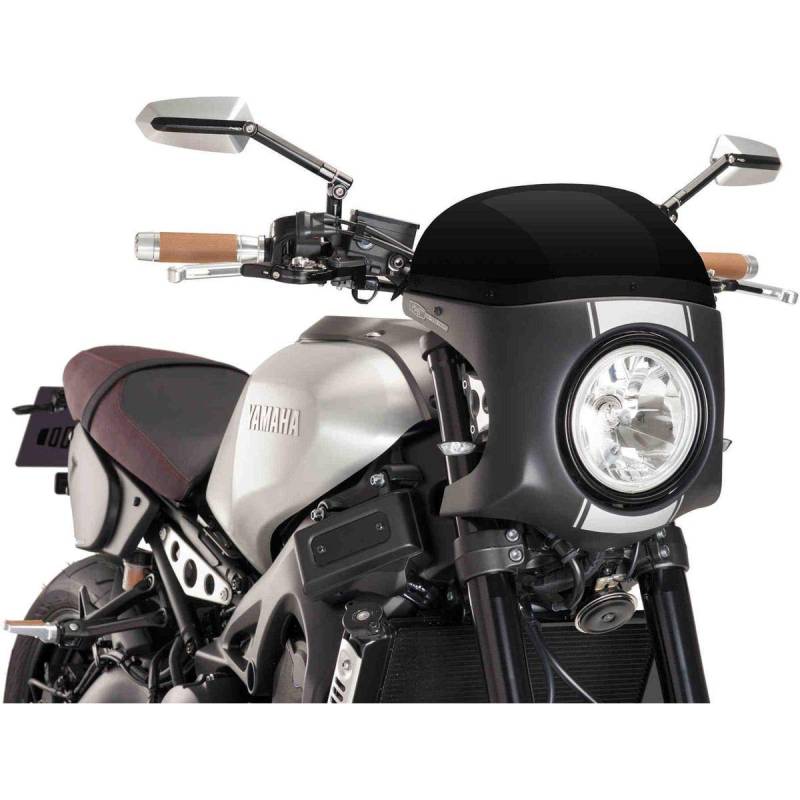 Puig Retro Mattschwarz Verkleidungscheibe 8934N für Yamaha XSR900 16'-19' von Puig