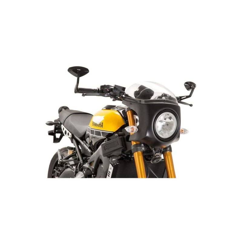 Puig Retro Mattschwarz Verkleidungscheibe 8934W für Yamaha XSR900 16'-19' von Puig