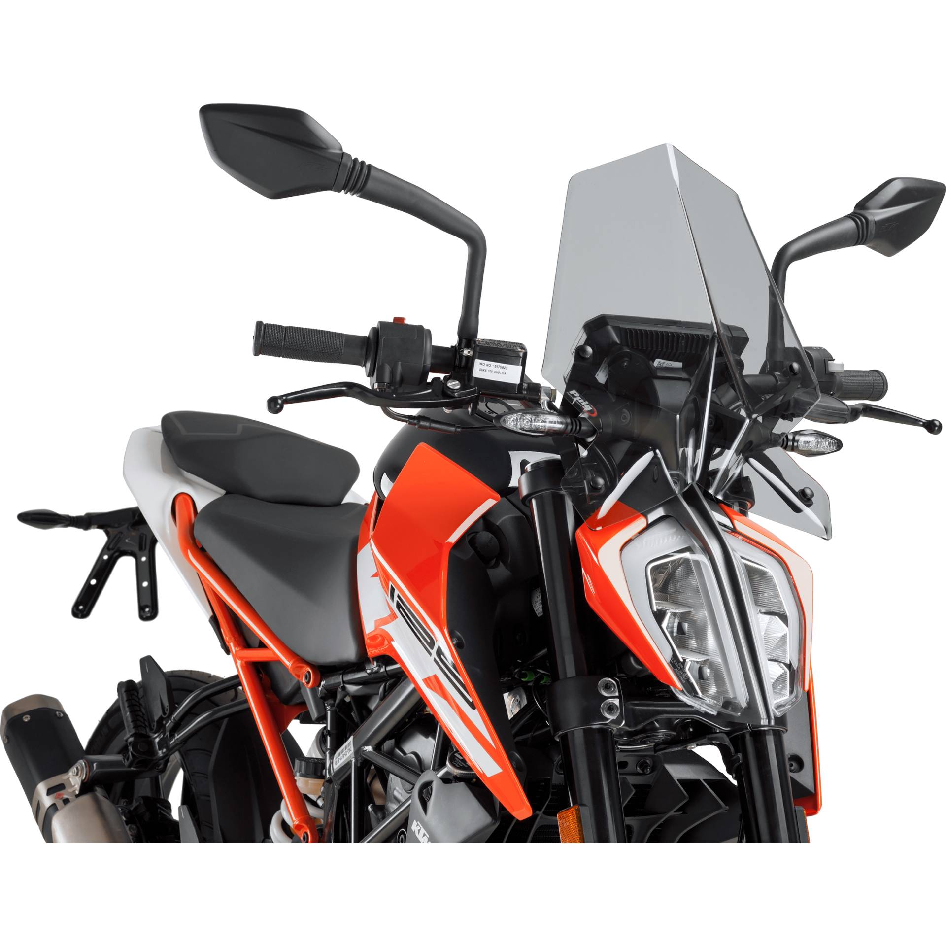 Puig Windschutzscheibe NG Sport getönt für KTM Duke 125-390 2017- von Puig