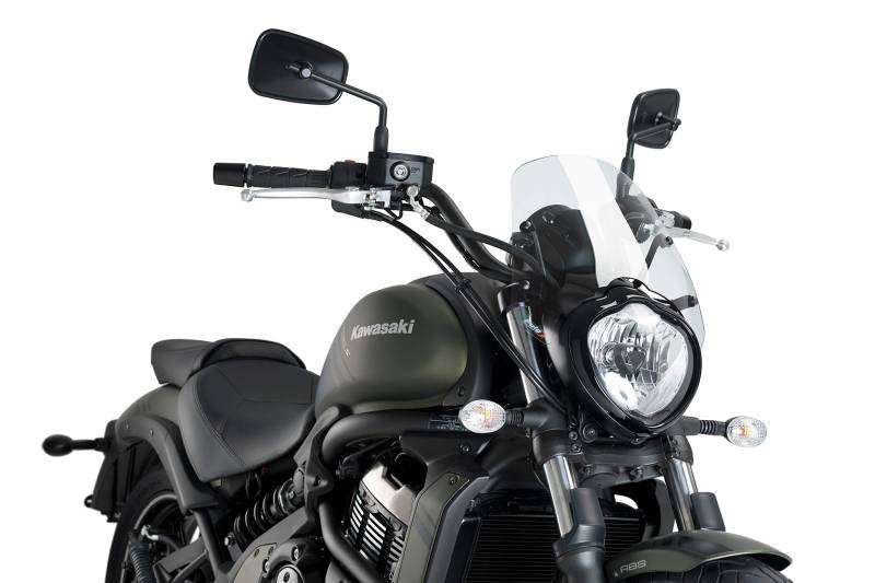 Puig Windschutzscheibe Naked New Generation Sport 3175W für Kawasaki Vulcan S 15'-19', Kawasaki Vulcan S Café 17'-19' von Puig