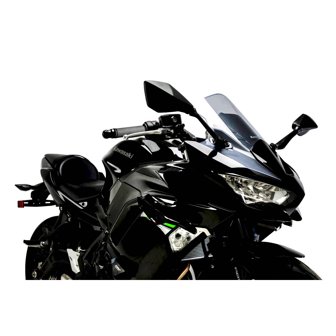 Puig Winglets Side schwarz für Kawasaki Ninja 650 2020- von Puig