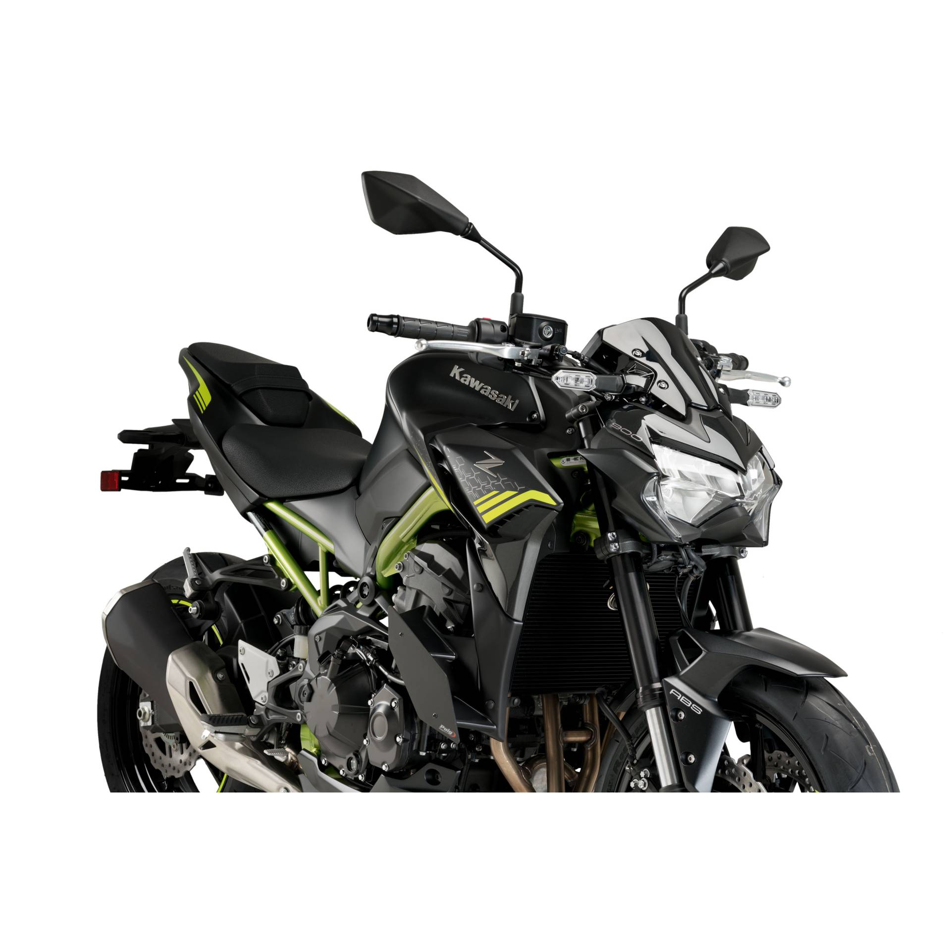 Puig Winglets Side schwarz für Kawasaki Z 900 2020- von Puig