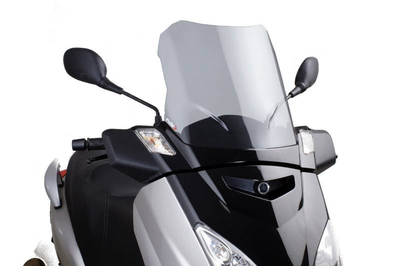 Windschild Puig Yamaha X-Max 125/250 05-09 rauchgrau, Kohlenstoff von Puig