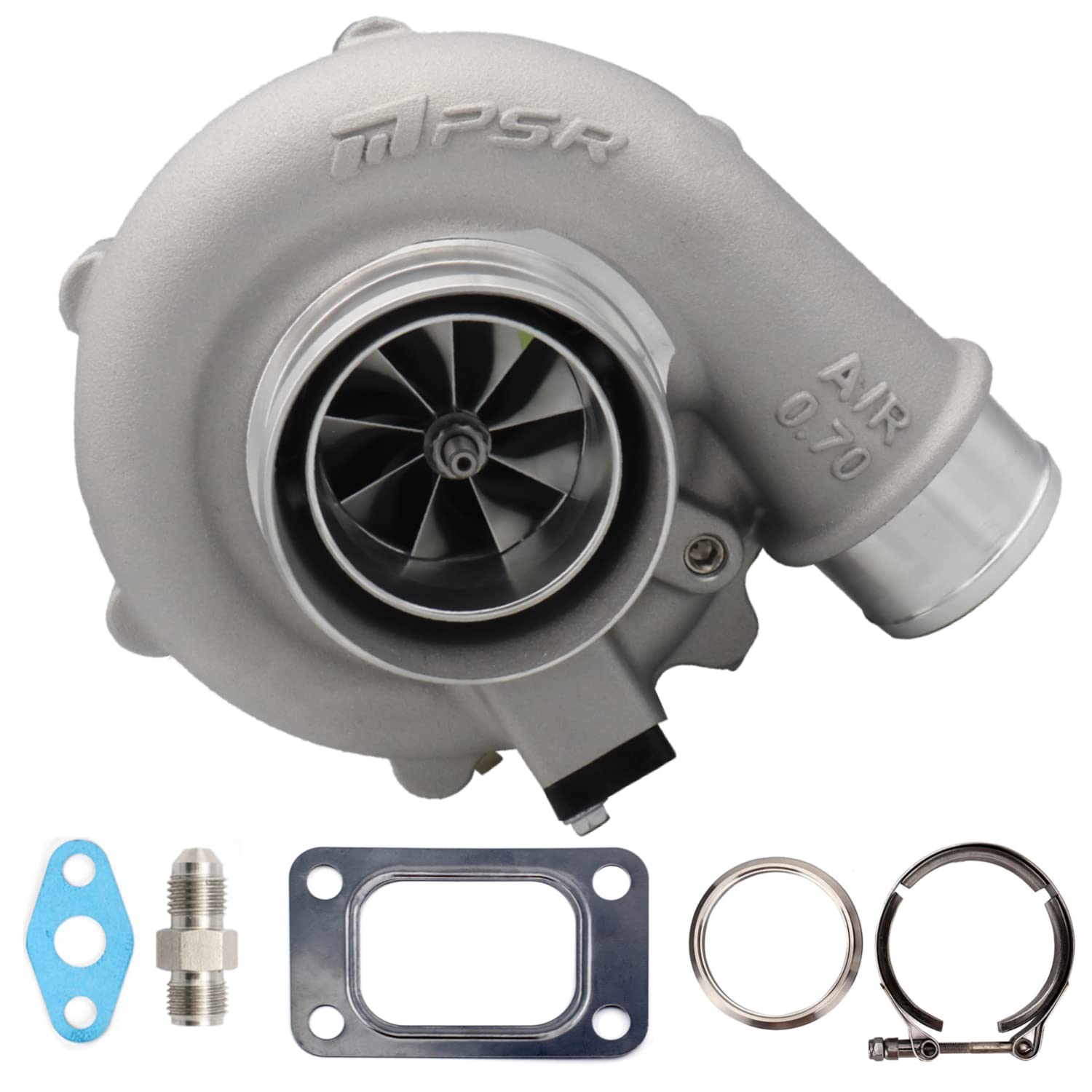 Pulsar Turbo Systems 5455G aka G30-660 Dual Ball Bearing Turbo - Forward Rotation - Standard - T3 .72 V-Band - 102152623 von Pulsar Turbo Systems