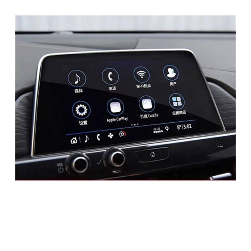 Auto Displayschutzfolie Für Cadillac Für XT5 Für XT6 Für XT4 Für CT4 CT5 CT6 Auto GPS Navigation Film LCD Bildschirm Gehärtetes Glas Schutz Film Anti-Scratch Fi GPS Transparent Displayschutzfolie(for von Punxdda