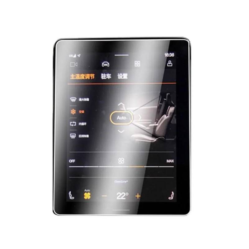 Auto Displayschutzfolie Für Polestar 2 2021 2022 2023 11,15 Zoll Auto Navigation Infotainment Touch Auto Innen Gehärtetes Glas Screen Protector GPS Transparent Displayschutzfolie von Punxdda