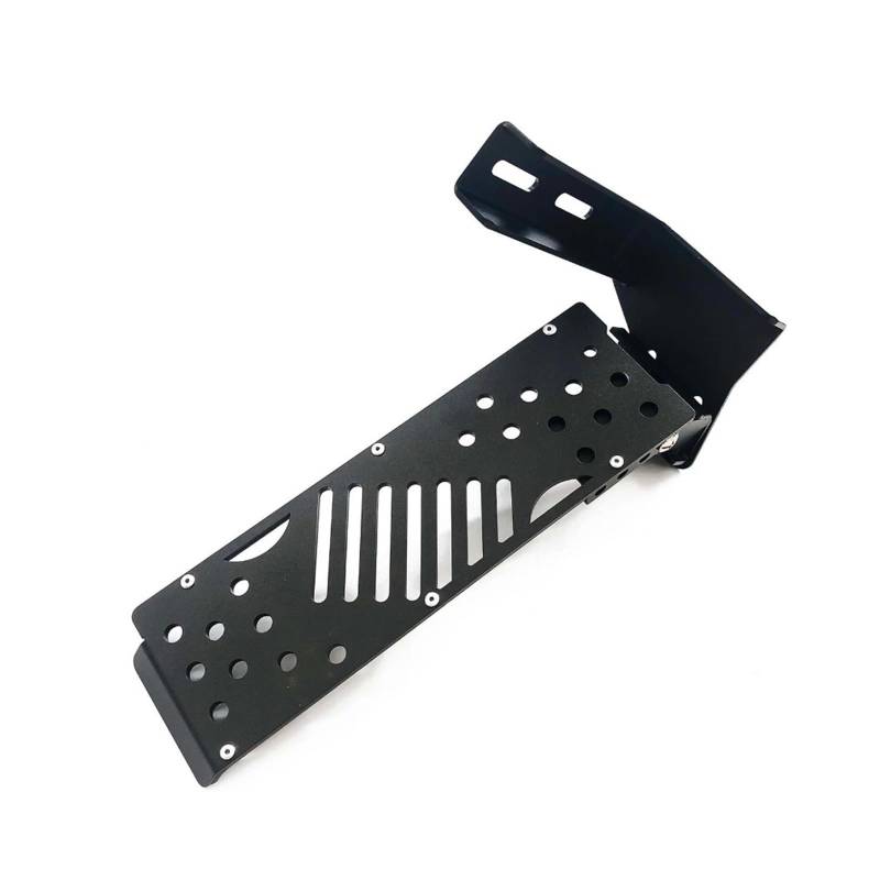 Auto Gaspedal Für Jeep Für Wrangler JK 2007-2017 Für Fahrer Linken Fuß Innen Stick Bremse Fußstütze Pedal Linke Seite Kick Panel Rest Pedal Auto Pedal Pad(Schwarz) von Punxdda