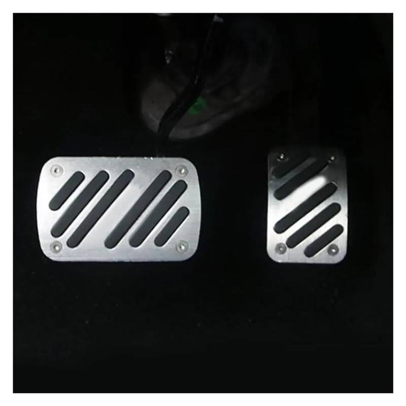 Auto Gaspedal Für Peugeot 308 308SW 2014 2015 2016 2017 2018 2019 2020 2021 at Auto Pedale Schutz Auto Teile Bremse Gas Pedal Pad Schutz Abdeckung Auto Pedal Pad(Silber) von Punxdda