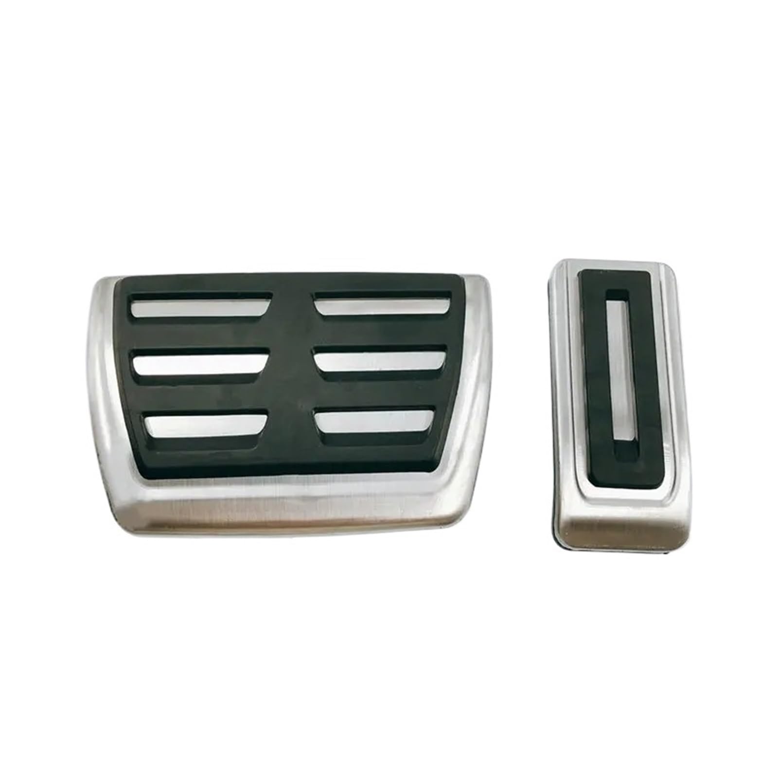 Auto Gaspedal Für VW Für Taigo Für Nivus 2020 2021 2022 Auto Fuß Pedale Gas Beschleuniger Bremse Nicht-Slip Edelstahl Pedal Abdeckung Teile Auto Pedal Pad(2 pcs) von Punxdda