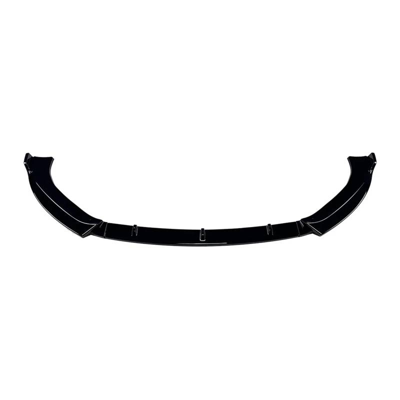 Frontstoßstange Spoiler Für CLS Klasse Für C257 2018-2021 Auto Vorderen Stoßfänger Lip Body Kits Zubehör Spoiler Lip Splitter Front Spoiler Lippe(Gloss Black) von Punxdda