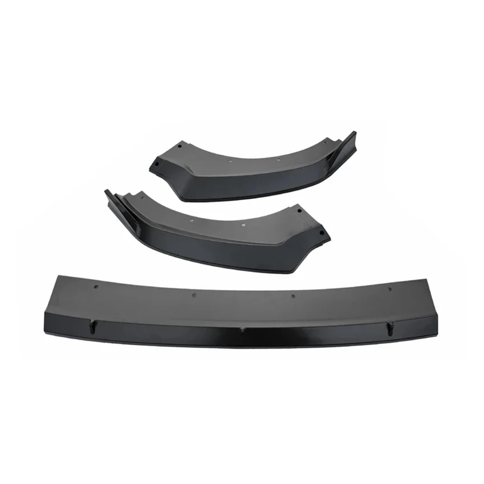 Frontstoßstange Spoiler Für NIO Für Et5 2023 Auto Vorderen Stoßfänger Lip Spoiler Schutz Schutz Abdeckung Body Kits Front Spoiler Lippe(Matte black) von Punxdda